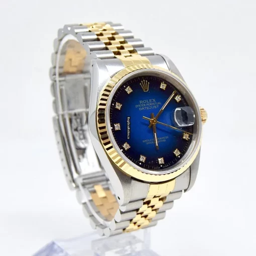 Remarkable Fake Rolex Datejust 16233 Caliber 3135 Automatic Movement 36mm Gold/steel Case Mens/unisex Watch - Image 3