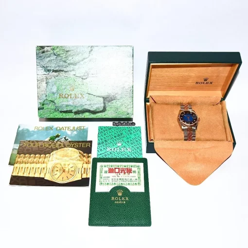 Remarkable Fake Rolex Datejust 16233 Caliber 3135 Automatic Movement 36mm Gold/steel Case Mens/unisex Watch - Image 6