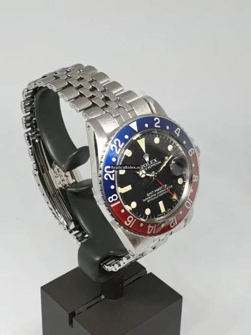 Marvellous Replica Rolex Gmt-master 1675 Caliber 1570 Automatic Movement 40mm Steel Case Mens/unisex Watch - Image 2
