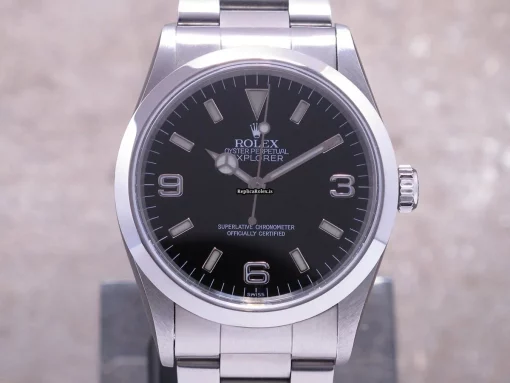 Stylish Replica Rolex Explorer 14270 Caliber 3000 Automatic Movement 36mm Steel Case Mens/unisex Watch