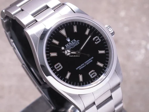 Stylish Replica Rolex Explorer 14270 Caliber 3000 Automatic Movement 36mm Steel Case Mens/unisex Watch - Image 9