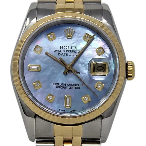 Excellent Replica Rolex Datejust 16233 Automatic Movement 36mm Steel Case Mens/unisex Watch