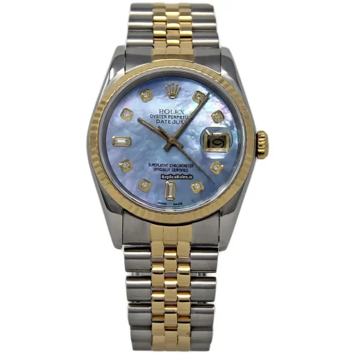 Excellent Replica Rolex Datejust 16233 Automatic Movement 36mm Steel Case Mens/unisex Watch - Image 2