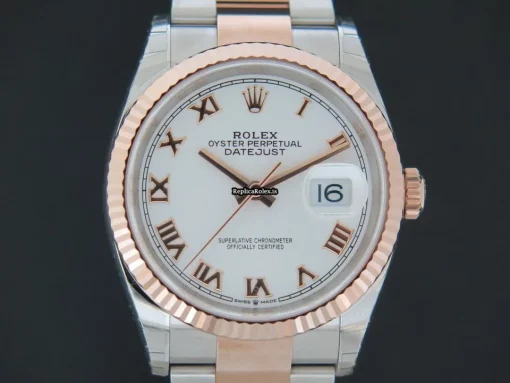 Wholesale Fake Rolex Datejust 126231 Automatic Movement 36mm Gold/steel Case Mens/unisex Watch - Image 2