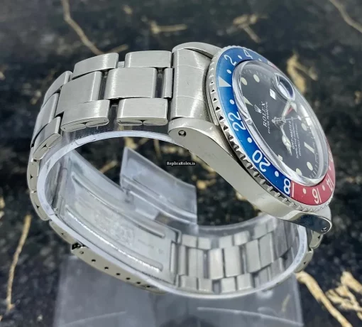 Marvellous Replica Rolex Gmt-master 1675 Caliber 1570 Automatic Movement 40mm Steel Case Mens/unisex Watch - Image 9