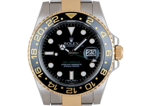 High-end Replica Rolex Gmt-master II 116713ln Automatic Movement 40mm Gold/steel Case Mens/unisex Watch - Image 2