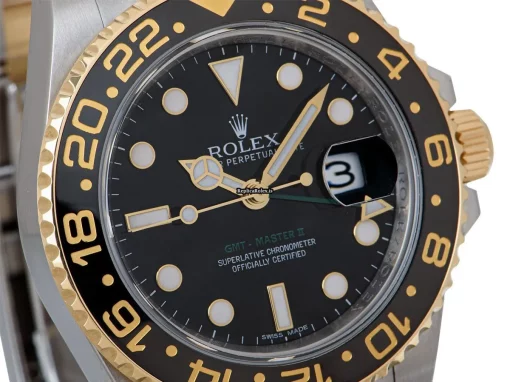 High-end Replica Rolex Gmt-master II 116713ln Automatic Movement 40mm Gold/steel Case Mens/unisex Watch - Image 4