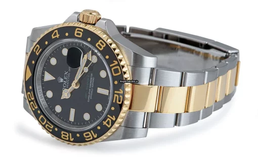 High-end Replica Rolex Gmt-master II 116713ln Automatic Movement 40mm Gold/steel Case Mens/unisex Watch - Image 5