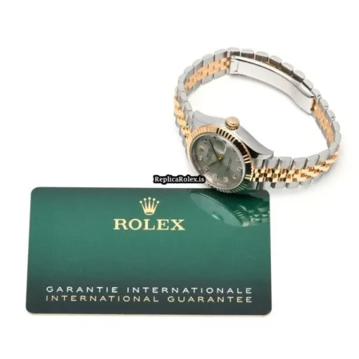 Fantastic Fake Rolex Lady-datejust 279173g Caliber 2236 Automatic Movement 28mm Steel Case Womens Watch - Image 5