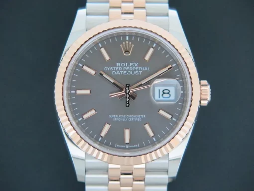 Top Fake Rolex Datejust 126231 Automatic Movement 36mm Gold/steel Case Mens/unisex Watch - Image 2