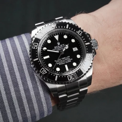 Incredible Replica Rolex Sea-dweller Deepsea 116660 Automatic Movement 44mm Steel Case Mens/unisex Watch - Image 13
