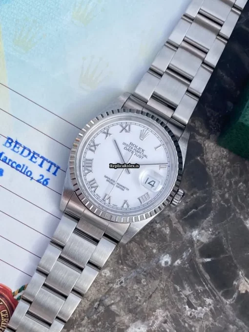 Trustworthy Replica Rolex Datejust 16220 Caliber 3135 Automatic Movement 36mm Steel Case Mens/unisex Watch