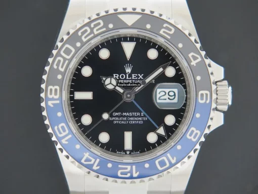 Lovely Replica Rolex Gmt-master II 126710blnr Automatic Movement 40mm Steel Case Mens/unisex Watch - Image 2