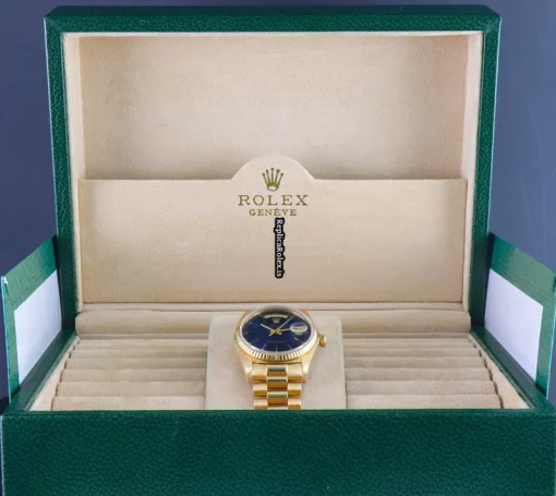 Perfect Replica Rolex Day-date 36 18038 Caliber 3055 Automatic Movement 36mm Yellow Gold Case Mens/unisex Watch - Image 6