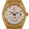 Fabulous Copy Rolex Sky-dweller 326938 Automatic Movement 42mm Yellow Gold Case Mens/unisex Watch