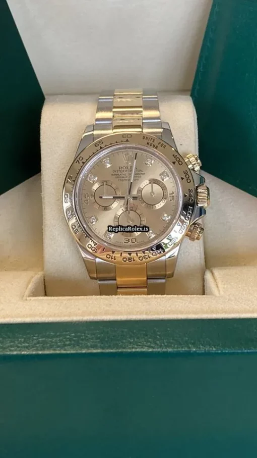 High-end Replica Rolex Daytona 116503 Caliber 4130 Automatic Movement 40mm Gold/steel Case Mens/unisex Watch