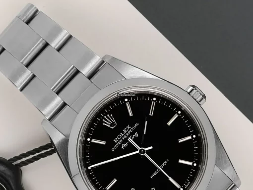 Cool Copies Rolex Air King Precision 14000 Automatic Movement 34mm Steel Case Watch - Image 3