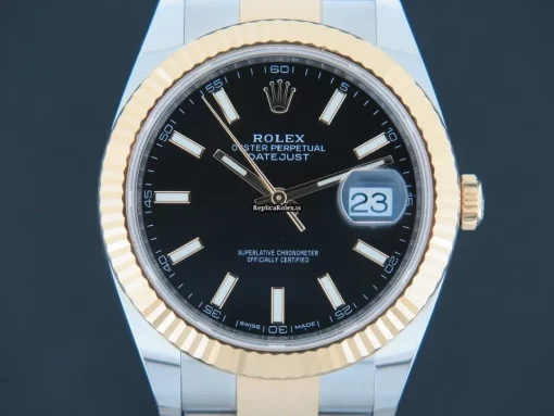 Top Fake Rolex Datejust 126333 Automatic Movement 41mm Gold/steel Case Mens/unisex Watch - Image 2