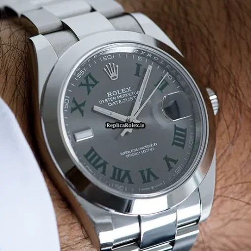 Defect Replica Rolex Datejust 126300 Caliber 3235 Automatic Movement 41mm Steel Case Mens/unisex Watch - Image 10