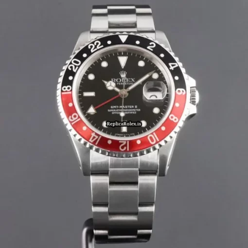 Fantastic Fake Rolex Gmt-master II 16710 Caliber 3185 Automatic Movement 40mm Steel Case Mens/unisex Watch - Image 2