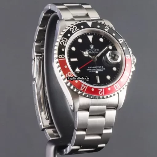 Fantastic Fake Rolex Gmt-master II 16710 Caliber 3185 Automatic Movement 40mm Steel Case Mens/unisex Watch - Image 4
