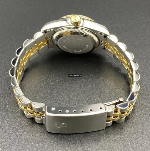 Awesome Replica Rolex Lady-datejust 79173 Caliber 2235 Automatic Movement 26mm Gold/steel Case Womens Watch - Image 6