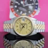 Amazing Fake Rolex Lady-datejust 68273 Caliber 2135 Automatic Movement 31mm Gold/steel Case Womens Watch
