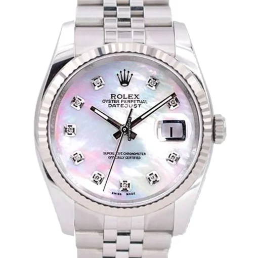 Beautiful Replica Rolex Datejust 116234 Caliber 3135 Automatic Movement 36mm Steel Case Mens/unisex Watch - Image 2