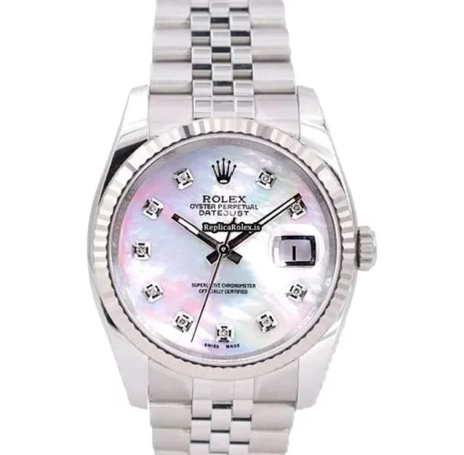 Beautiful Replica Rolex Datejust 116234 Caliber 3135 Automatic Movement 36mm Steel Case Mens/unisex Watch - Image 4