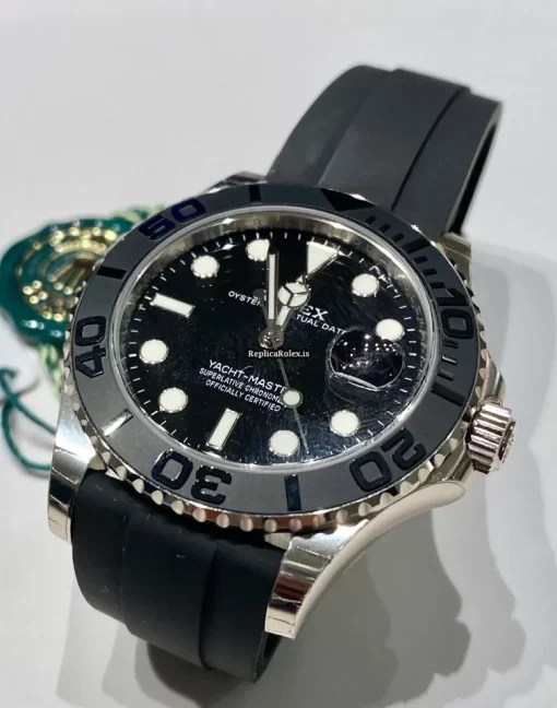 Nice Replica Rolex Yacht-master 42 226659 Caliber 3235 Automatic Movement 42mm White Gold Case Mens/unisex Watch