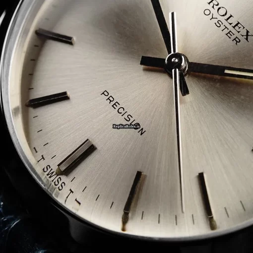 Defect Fake Rolex Oyster Precision 6426 34mm Mens/unisex Watch - Image 7