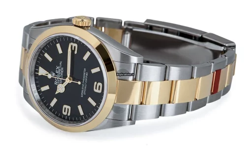 1:1 Replica Rolex Explorer 124273 Automatic Movement Gold/steel Case Mens/unisex Watch - Image 5