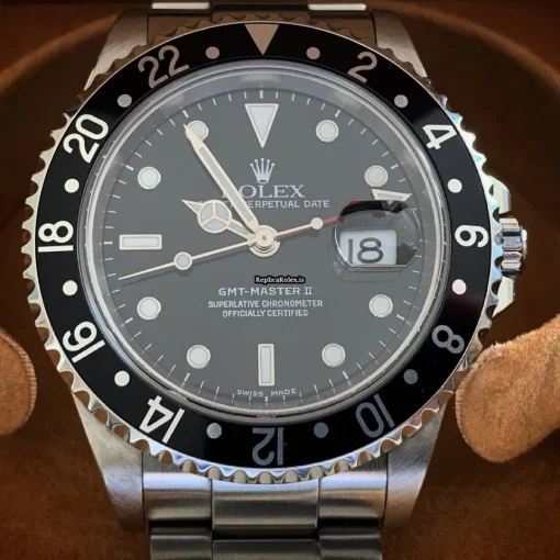 Wonderful Replica Rolex Gmt-master II 16710 Caliber 3185 Automatic Movement 40mm Steel Case Mens/unisex Watch - Image 4
