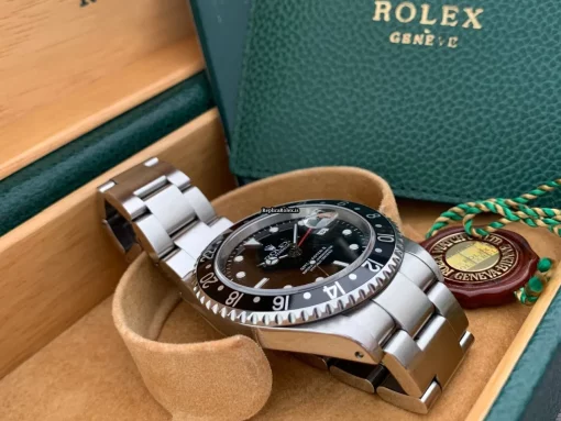 Wonderful Replica Rolex Gmt-master II 16710 Caliber 3185 Automatic Movement 40mm Steel Case Mens/unisex Watch - Image 7