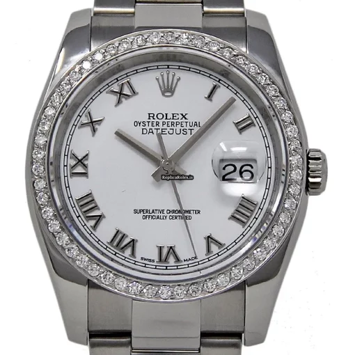 Fantastic Replica Rolex Datejust 116200 Caliber 3135 Automatic Movement 36mm Steel Case Mens/unisex Watch