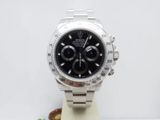 Epic Fake Rolex Daytona 116520 Caliber 4130 Automatic Movement 40mm Steel Case Mens/unisex Watch - Image 2