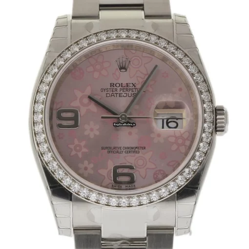 Distinctive Replica Rolex Datejust 116244 Caliber 3135 Automatic Movement 36mm Steel Case Womens Watch