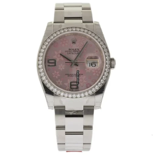 Distinctive Replica Rolex Datejust 116244 Caliber 3135 Automatic Movement 36mm Steel Case Womens Watch - Image 2