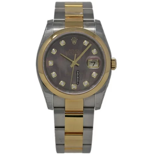 Exquisite Replica Rolex Datejust 116203 Caliber 3135 Automatic Movement 36mm Steel Case Womens Watch - Image 2