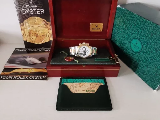Excellent Clone Rolex Daytona 16523 Caliber 4030 Automatic Movement 40mm Gold/steel Case Mens/unisex Watch - Image 2
