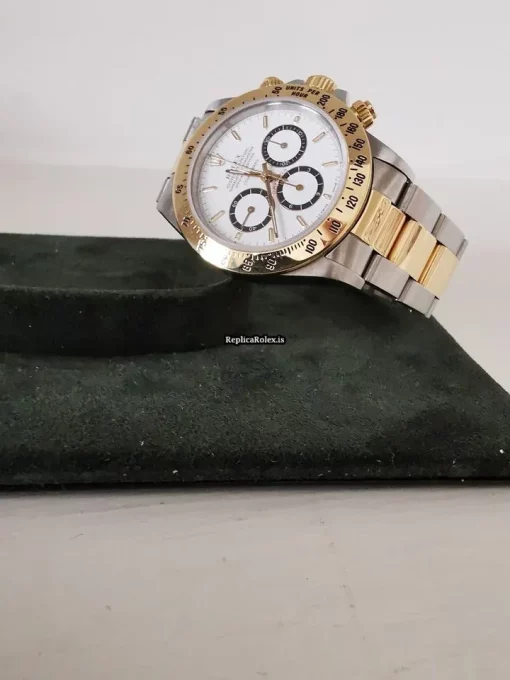 Excellent Clone Rolex Daytona 16523 Caliber 4030 Automatic Movement 40mm Gold/steel Case Mens/unisex Watch - Image 4