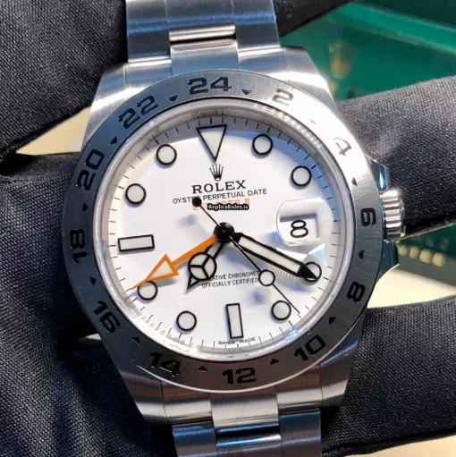 Epic Knockoff Rolex Explorer II 216570 Caliber 3187 Automatic Movement 42mm Steel Case Mens/unisex Watch