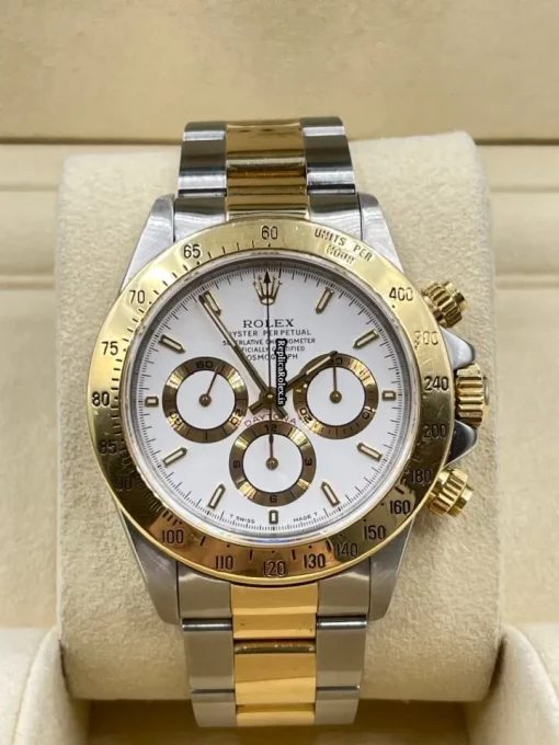Lovely Clone Rolex Daytona 16523 Caliber 4030 Automatic Movement 40mm Gold/steel Case Mens/unisex Watch