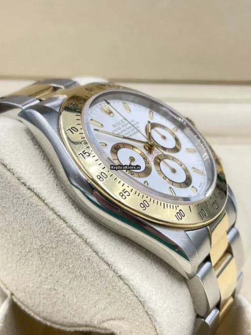 Lovely Clone Rolex Daytona 16523 Caliber 4030 Automatic Movement 40mm Gold/steel Case Mens/unisex Watch - Image 4