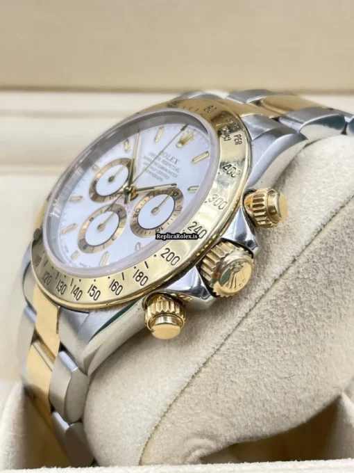 Lovely Clone Rolex Daytona 16523 Caliber 4030 Automatic Movement 40mm Gold/steel Case Mens/unisex Watch - Image 5