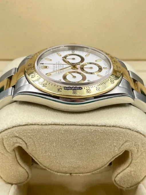 Lovely Clone Rolex Daytona 16523 Caliber 4030 Automatic Movement 40mm Gold/steel Case Mens/unisex Watch - Image 6
