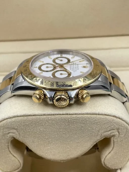 Lovely Clone Rolex Daytona 16523 Caliber 4030 Automatic Movement 40mm Gold/steel Case Mens/unisex Watch - Image 7