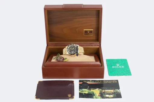 Excellent Replica Rolex Gmt-master 16758 Caliber 3075 Automatic Movement 40mm Yellow Gold Case Mens/unisex Watch - Image 11