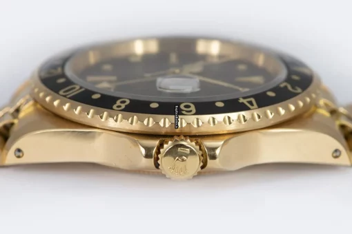 Excellent Replica Rolex Gmt-master 16758 Caliber 3075 Automatic Movement 40mm Yellow Gold Case Mens/unisex Watch - Image 7