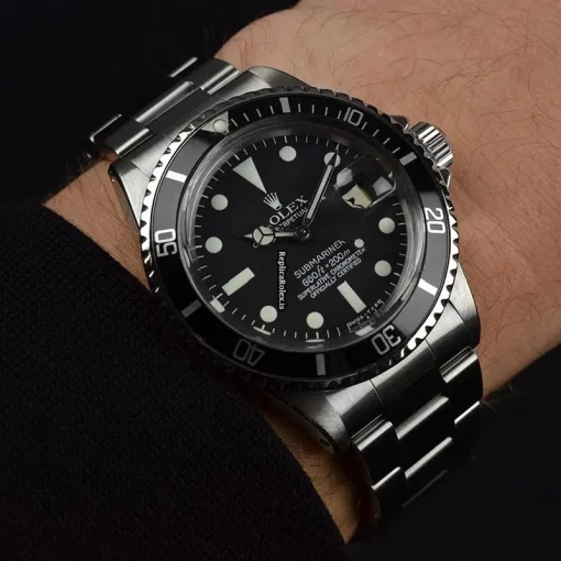 Excellent Fake Rolex Submariner Date 1680 40mm Steel Case Mens/unisex Watch - Image 12